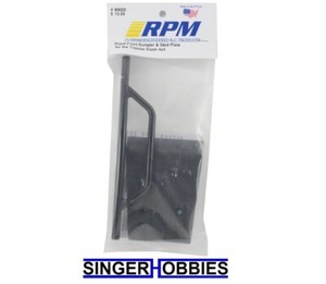 Paraurti Posteriore Blu RPM80125 Per Traxxas Slash 4x4 &ndash; Ricambio In Polimero, Nuovo