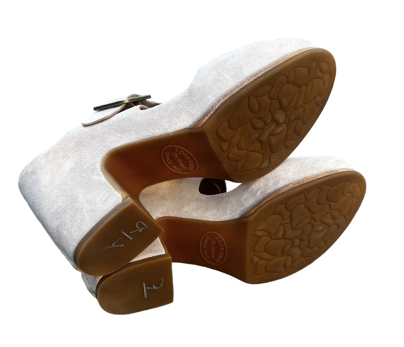 KorkEase San Carlos Natural Wedge Light Pink Suede S… Gem