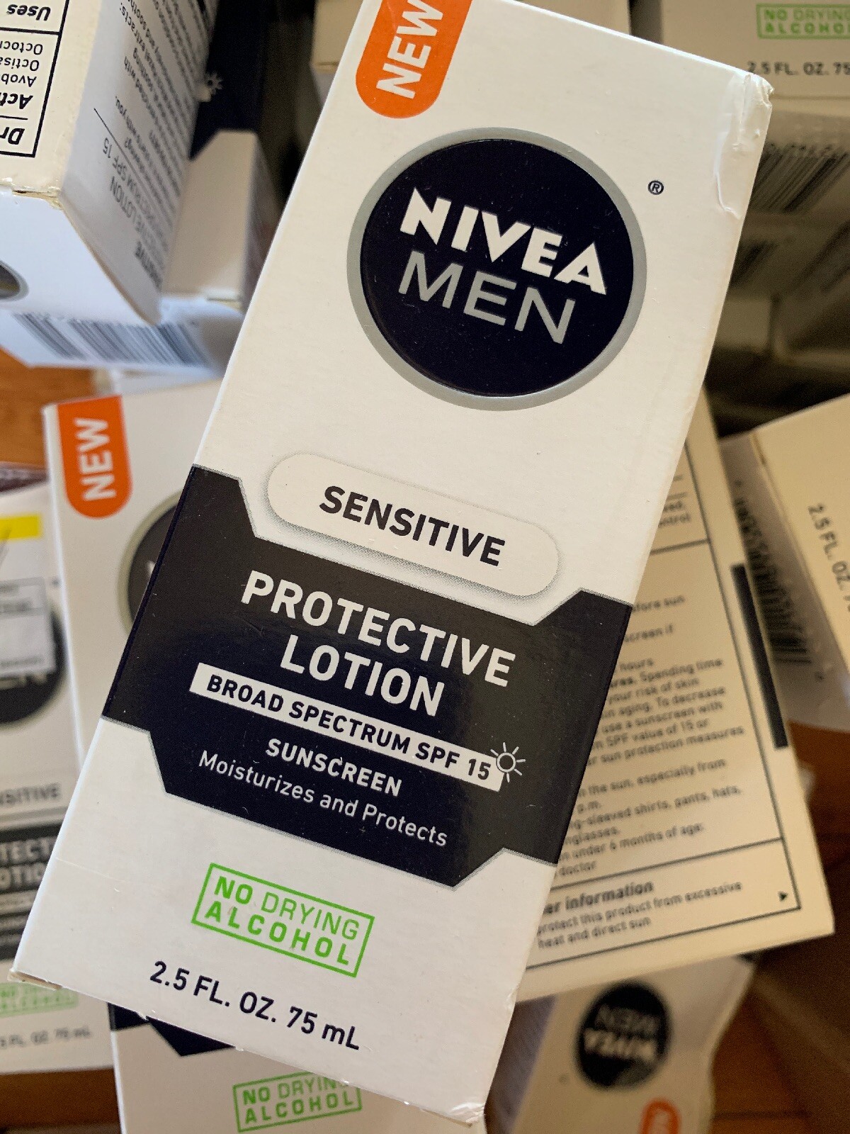 nivea men sensitive protective lotion