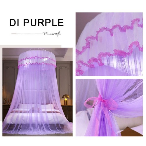 Dome Mosquito Net Canopy Princess Bed Netting Tent Curtain Bedroom Home Decor UK - Picture 20 of 26