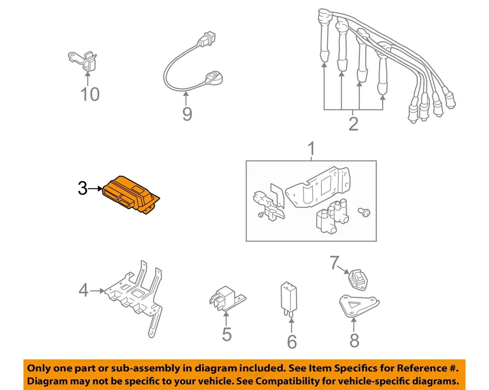 Módulo de control del motor usado (ECM) se adapta a: Hyundai Accent 2002 Control electrónico Mo Foto 3 de 4