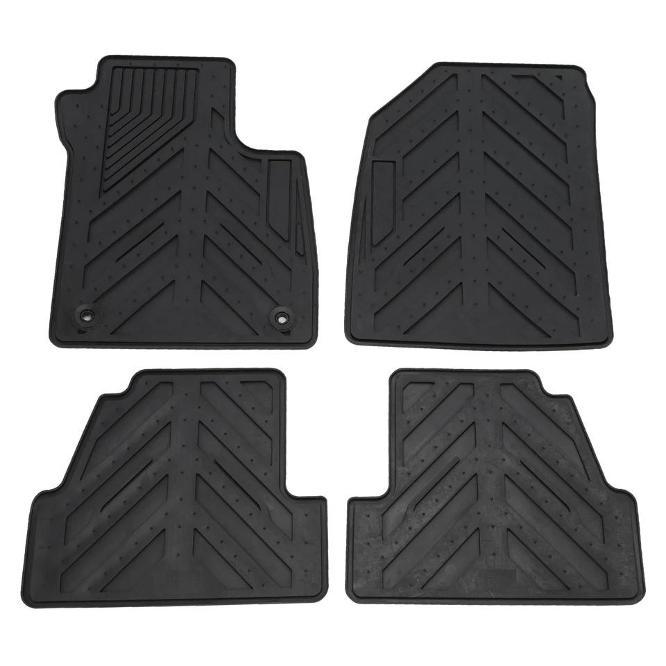 Подлинные резиновые напольные коврики передние для любой погоды GM 2013-2021 Buick Encore 42364956 - Изображение 2 из 4