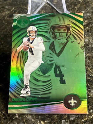 2023 Panini Illusions - Emerald #78 Derek Carr