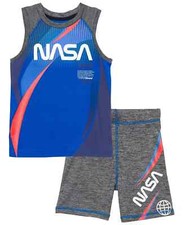 New Jem Boys Nasa Space Exploration Shirt  Shorts Set Choose Size MSRP 40