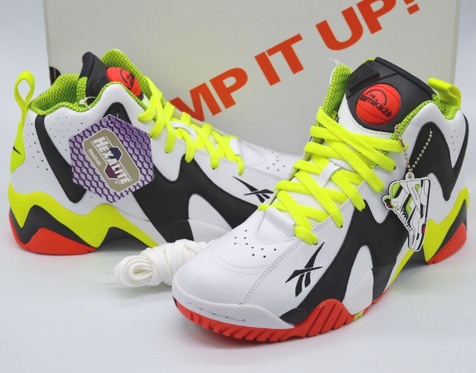 men's reebok pump kamikaze ii basketball shoes