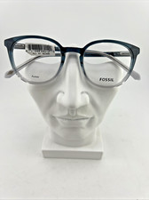 Fossil FOS 7145 Authentic Designer Eyeglasses Frames Teal ZI9 49-20-140