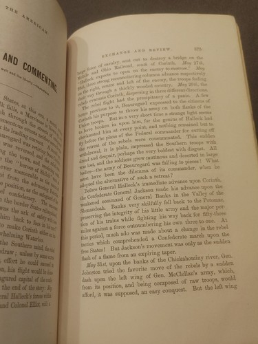 Scarce June 1862 American Exchange & Review An Expositor Of Social & Economic - Picture 8 of 13