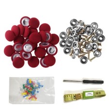 30x Car Roof Snap Rivets Retainer Ceiling Fixing Buckle Headliner Retaining Pins