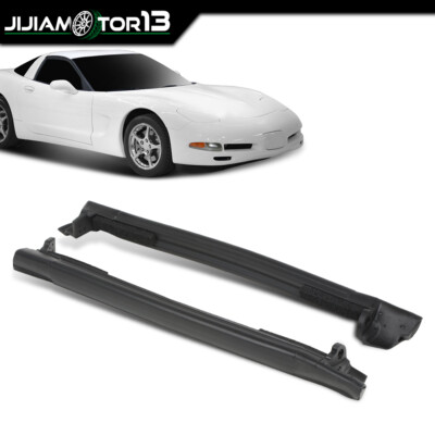 Fit For 1997-2004 Chevy Corvette Targa Top Mounted Side Weatherstrip Seal Pair
