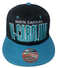 SOLD OUT NORTH CAROLINA Snapback Flat Brim Adjustable Baseball Cap Hats LOT SOLD