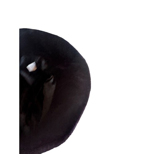 Eastern Accessories Black Velvet Bucket Hat One Size - Picture 4 of 6