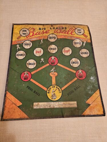Big League Baseball Magnetic Dart Game AMERICAN DOLL CARRIAGE AND TOY COMPANY - Picture 1 of 24