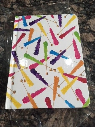 iScream Shop Rock Candy Pop candies Hardcover Journal Colorful Diary Book 7" - Picture 4 of 4