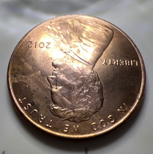 2012 Penny Large Pre-Cud Retained Break DDO 1DO-003 DDR 1DR-001 Mint Errors - Picture 2 of 11