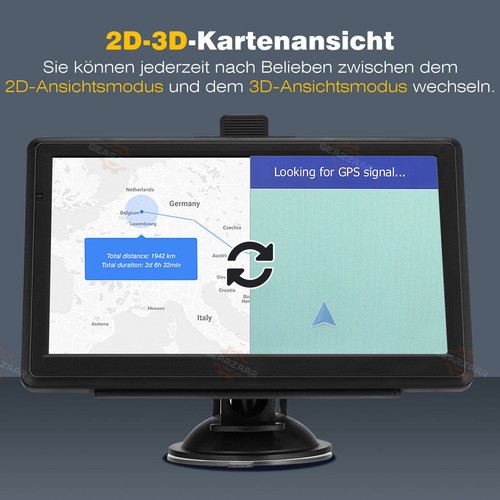 7 Zoll LKW PKW GPS Navigationsgerät Navi Lebenslange Kartenaktualisierung 8GB EU - Bild 2 von 17