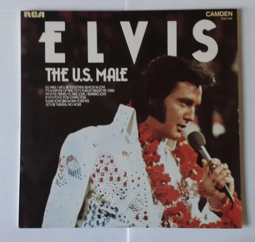 ELVIS PRESLEY THE U.S. MALE LP CAMDEN NO RCA 1975 UK FIRST PRESS VINYL EX/N MINT