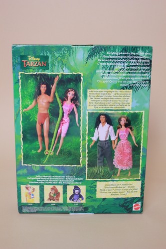 Mattel Disney Tarzan und Jane Geschenkset 12 Zoll Puppen NRFB - Bild 7 von 10