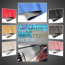 Carbon Fiber Fabric Cloth Marine Vinyl 54" Wide Plain Weave Upholstery Auto
