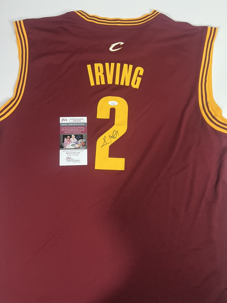 Kyrie Irving Autographed Cleveland Cavaliers signed NBA jersey