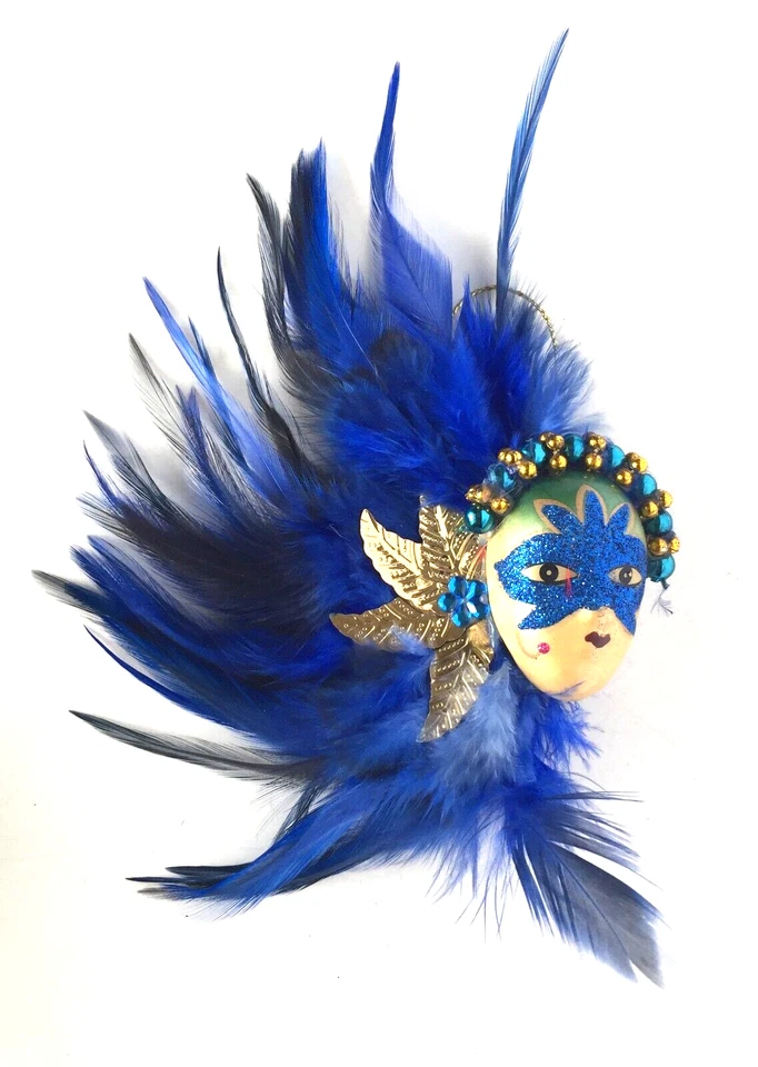 Mardi Gras Refrigerator Décor Magnets Masquerade Venetian Ornament party favor - Image 4 of 4