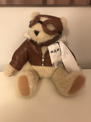 airline pilot teddy bear