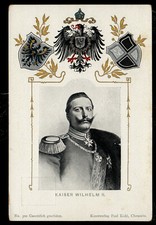 Imperio Alemán PP 15 E6/01 **, Emperador Guillermo II, Busto Águila Imperial