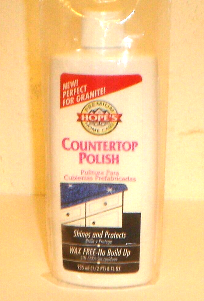 HOPE'S Countertop Restoration Polish, StreakFree Kitchen Counter