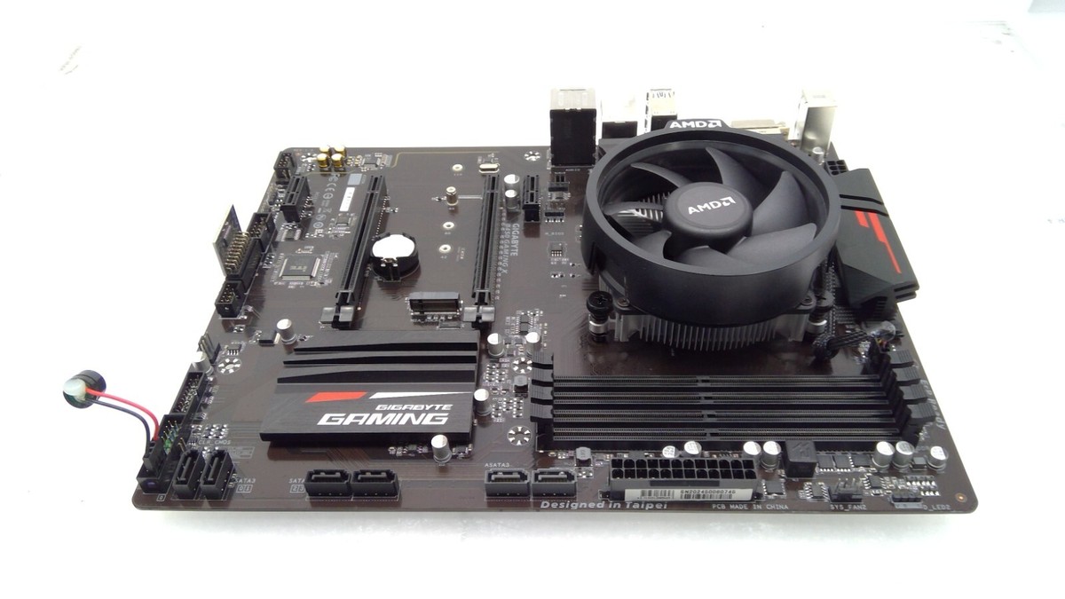 GIGABYTE B450 GAMING X Motherboard W/AMD CPU Ryzen 5 3600@3.6GHz w