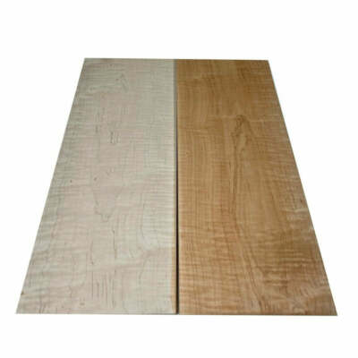 Selten Flamme Ahorn Bookmatched Gitarre Tiefer Top 53.3cm x 17.8cm x 0.6cm