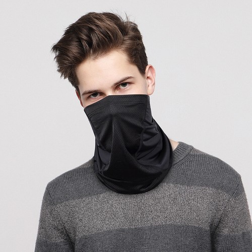 Bandana Half Face Mask Scarf Balaclava Neck Gaiter Cycling Breathable Washable - Picture 8 of 11