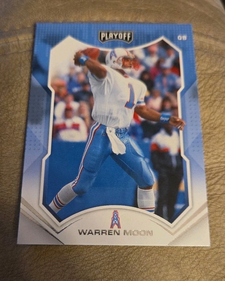 Warren Moon 2021 Panini Playoff Football #56 NFL Houston Oilers QB