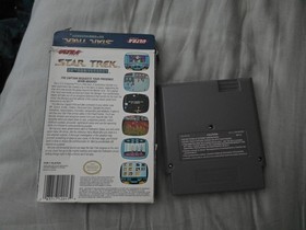 Nintendo NES, STAR TREK 25TH ANNIVERSARY, by ULTRA GAMES, Box & Game 