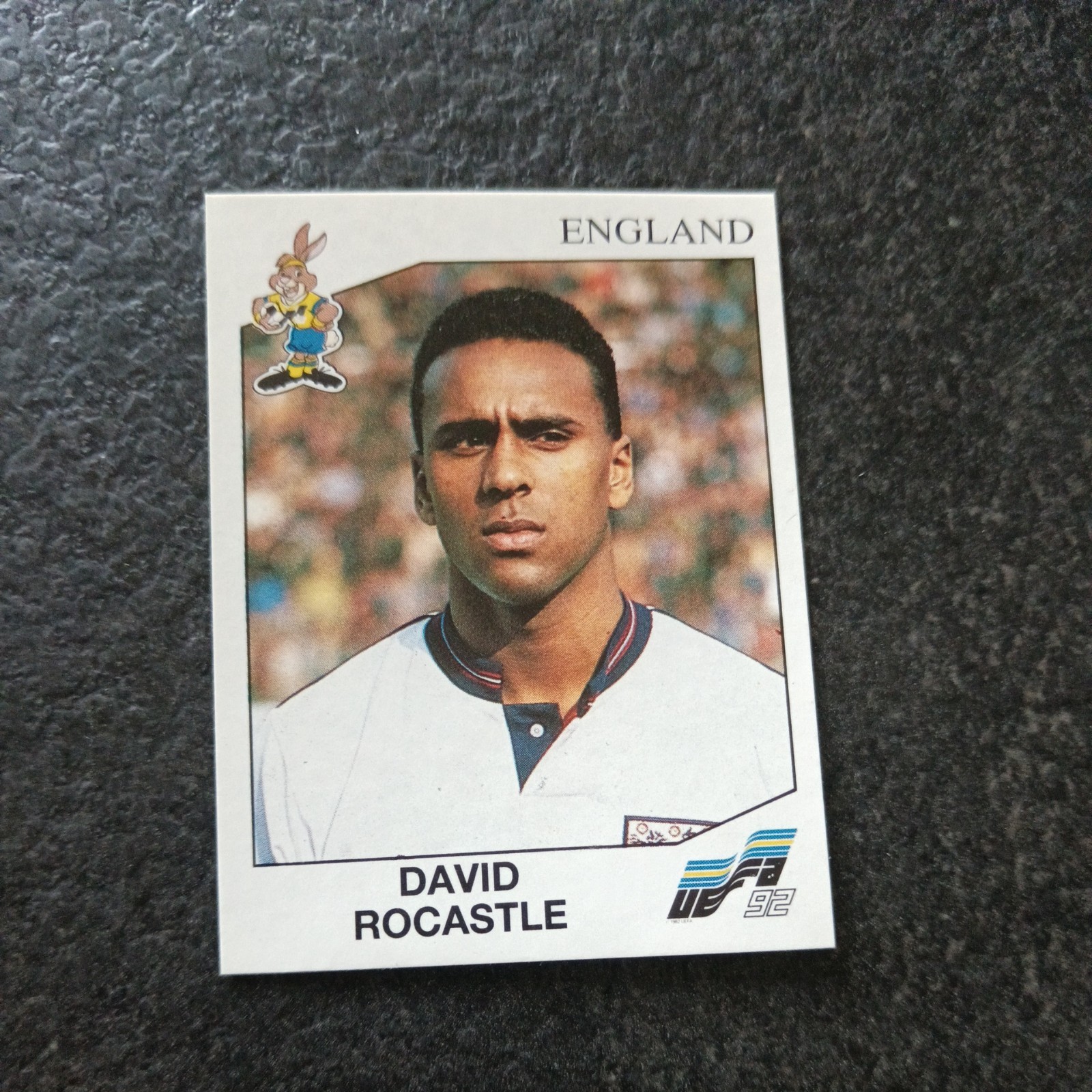 Figurina Calciatori Panini Euro '92 1992 #106 Rocastle England Inghilterra