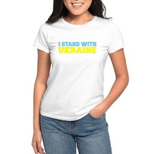 CafePress I Stand With Ukraine T Shirt Women's T-Shirt 903451837