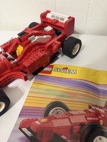 LEGO Ferrari F1 Ferrari 2556 100% Complete w/ Manual no box no stickers
