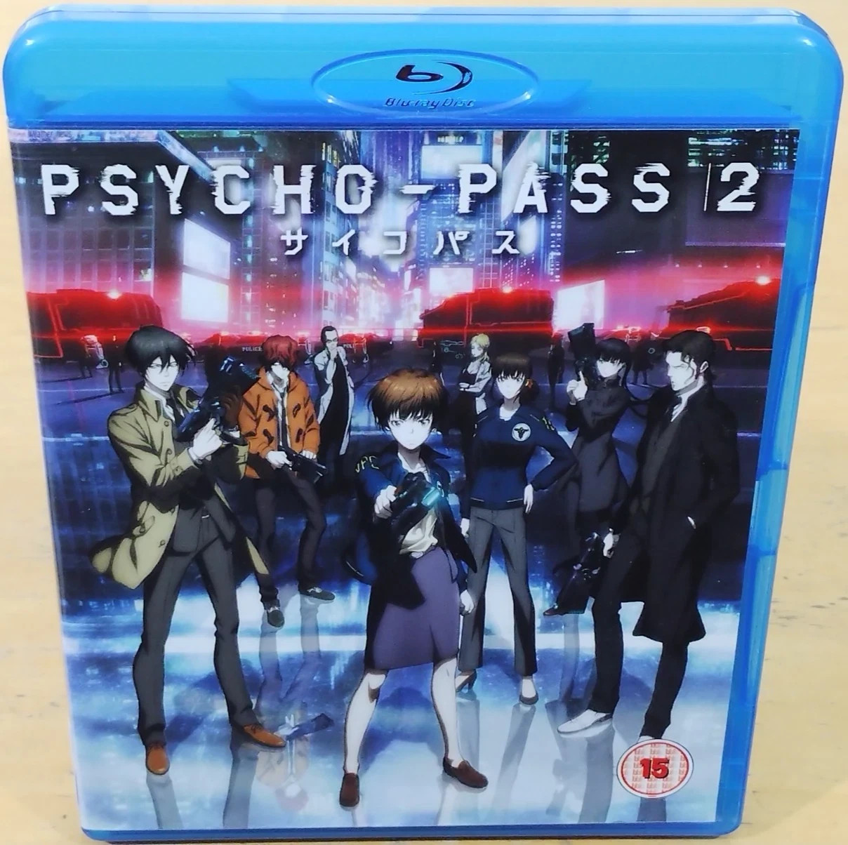 Psycho Pass 2 Complete Series Ep 1-11 Blu-Ray In VGC Anime PAL