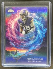 2025 Topps Chrome Justin Jefferson Game Genies SSP #GG-6 Vikings