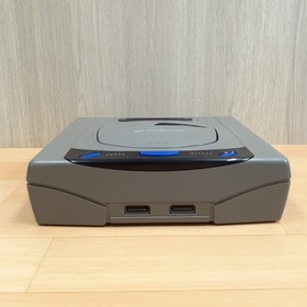 Sega Saturn Console with 5 games Virtua Stick & Virtua Gun controller Japan Gray