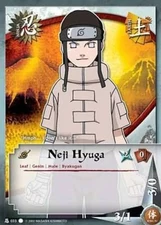 Neji Hyuga - Common - N-033 - Common - 1st Edition - Diamond Foil The Path to Ho