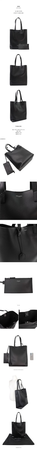 Borsa tote Saint Laurent logo audace 133313597