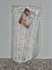 Leg Avenue 8244 WHITE 2PC Lace Corset W G String SIZE MEDIUM