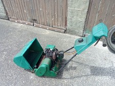 Qualcast Suffolk Punch 35S Petrol Push Reel/Cylinder Lawn Mower Grass Catcher