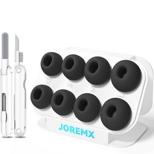 4 Pairs Silicone Replacement Ear Tips for AirPods Pro 2st/1nd, black