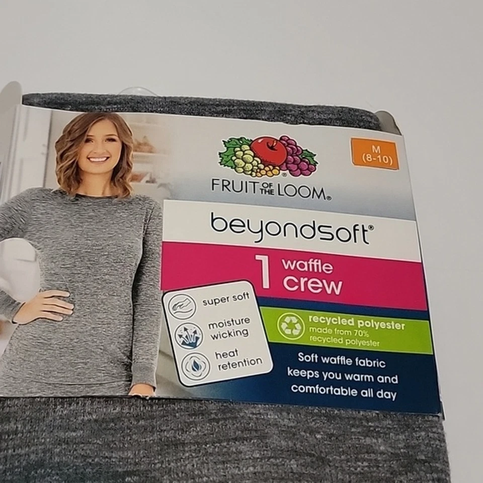 Top y pantalones FRUIT OF THE LOOM Beyondsoft Waffle talla M Foto 2 de 4