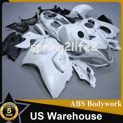 Ice Cracked Forged Carbon Fiber Fairing Kit For Suzuki Hayabusa GSXR1300 2008-20