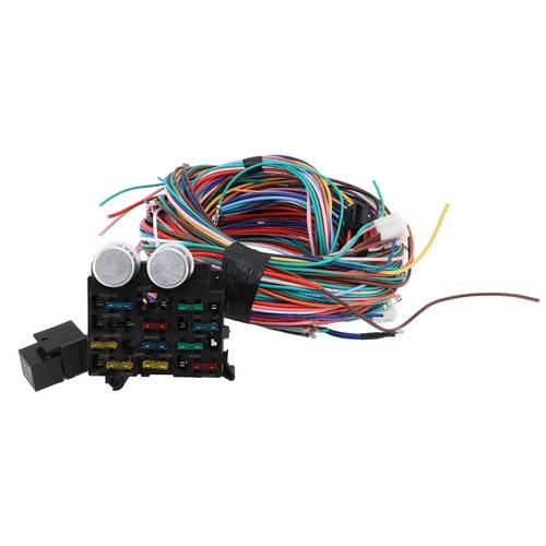 12 Circuit Wiring Harness Kit Heat Resistant Universal Automotive Wire SLS - Picture 5 of 22