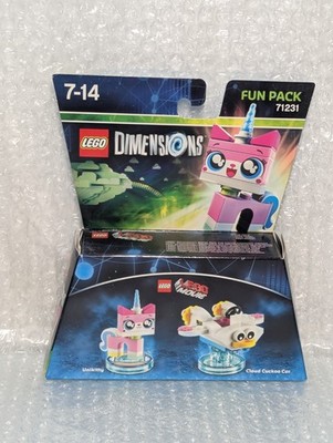 Lego Dimensions Lego Movie Unikitty Cloud Cuckoo Car 57 Pcs Fun Pack 71231