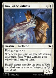 Wax-Wane Witness 39 Bloomburrow Foil Common