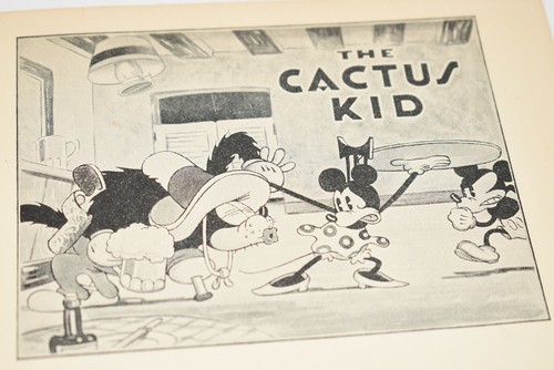 Libro de tapa dura vintage de cuentos de películas ilustradas de Mickey Mouse de 1931 - Imagen 7 de 8