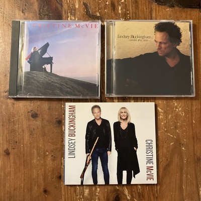 Christine McVie Lindsay Buckingham CD Lot S/T (1984) Under The Skin (2006) + Duo